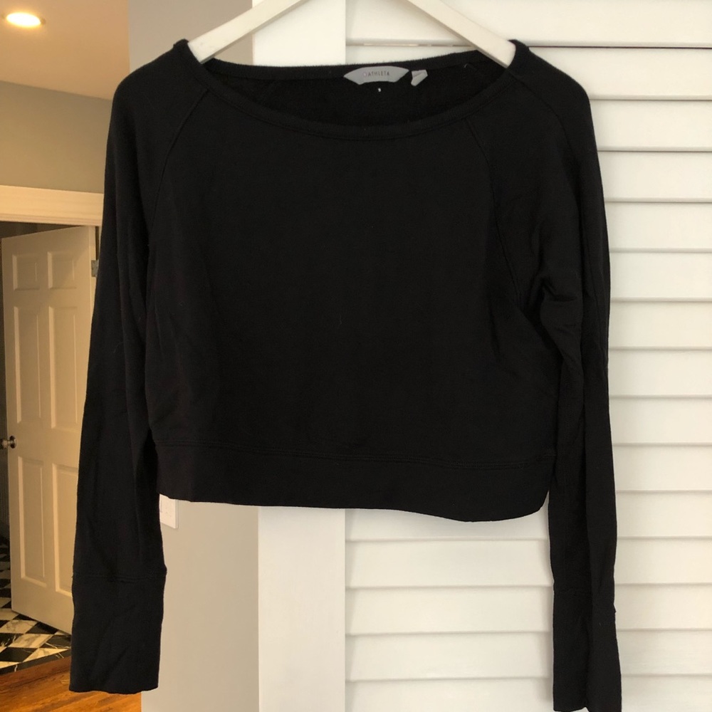 Super Soft Cropped Athleta Sweatshirt